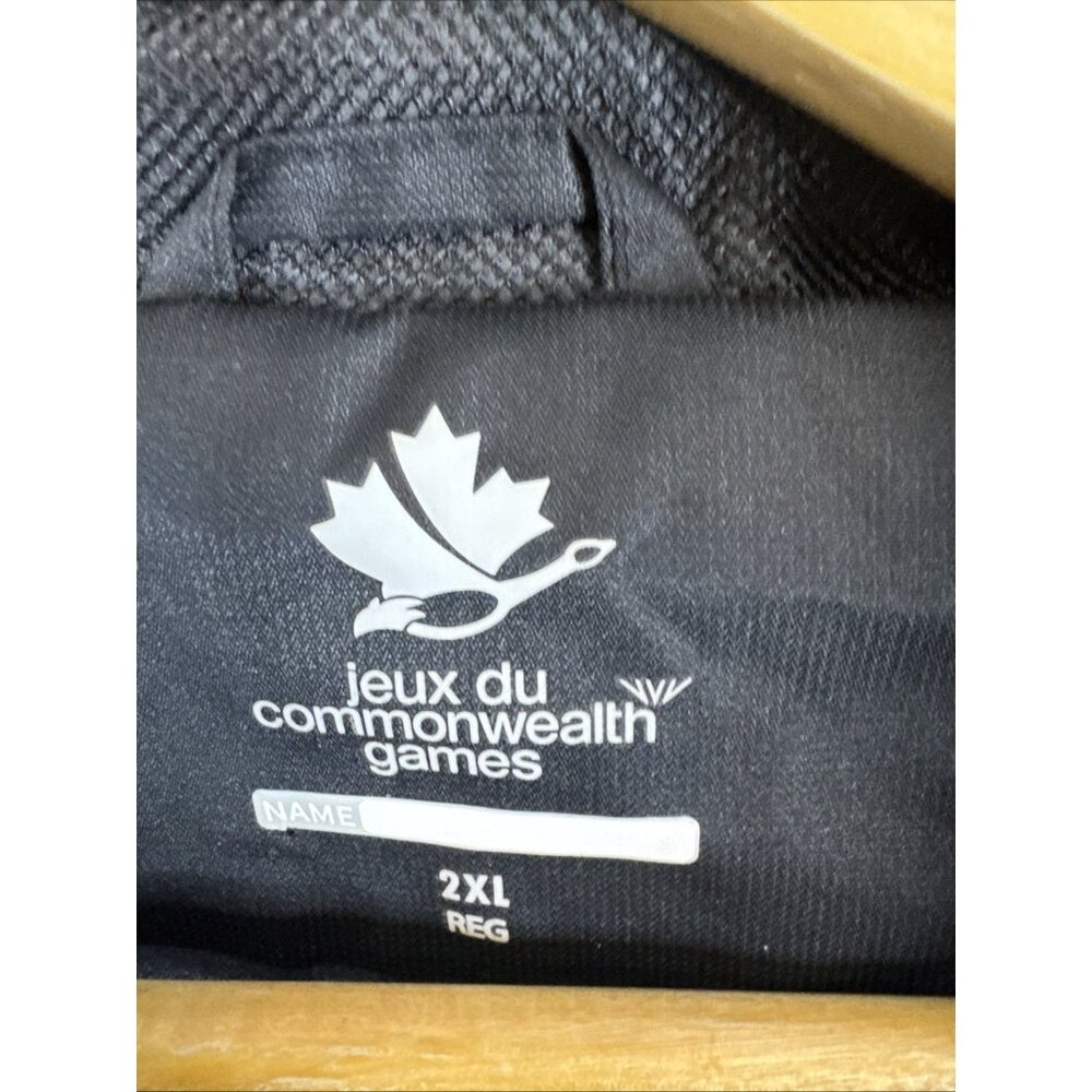 Kukri Team Canada Commonwealth Games Jacket Mens 2XL Reg Black‎ Hooded - Picture 5 of 6